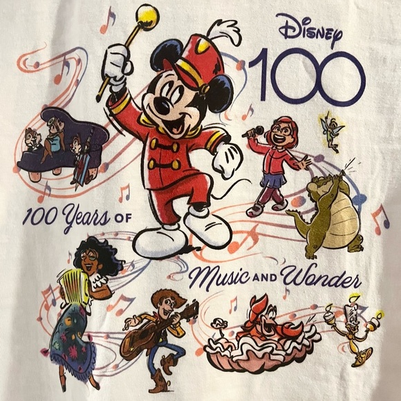 Disney 100 Years of Music and Wonder Tee - Picture 2 of 2